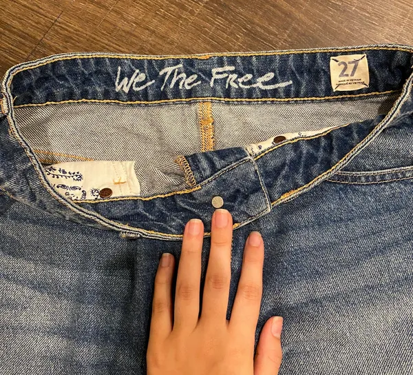 Free People Denim Skirt - Image 3
