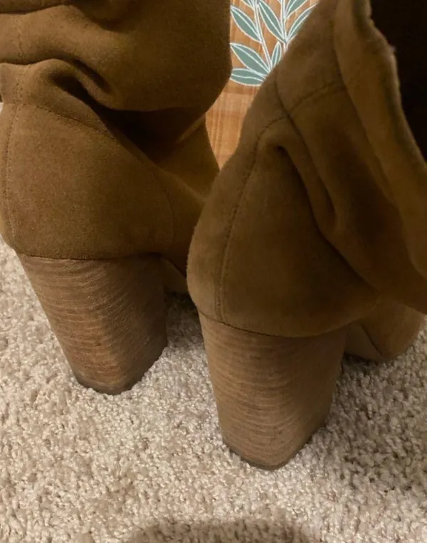 Chinese Laundry Suede Booties Size 7.5 - Image 2