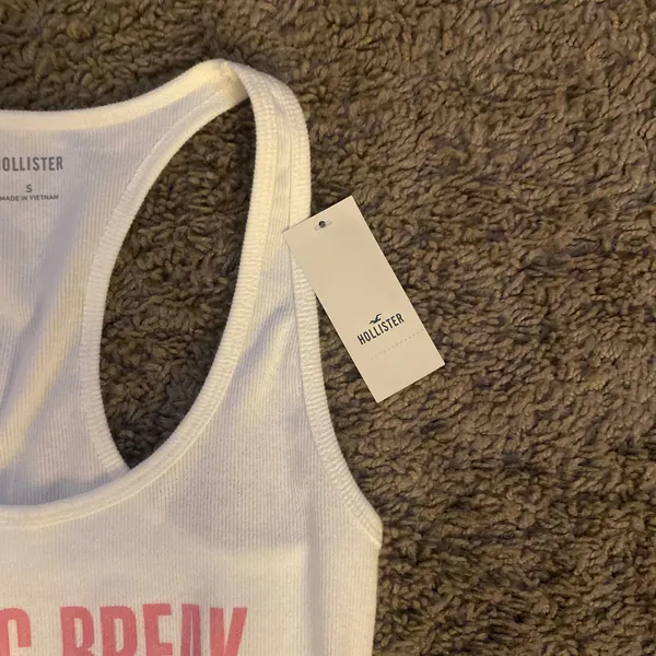 Hollister Tank Top White - Image 2