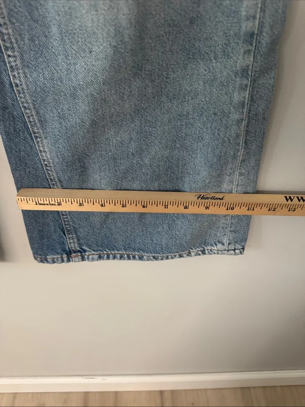 Free People We the Free Women's High Rise Flare Jeans Size 30 ButtonFly - Image 9