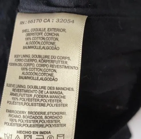 Anthropologie Embroidered Black Blazer Jacket Ellen Maeve - Image 7