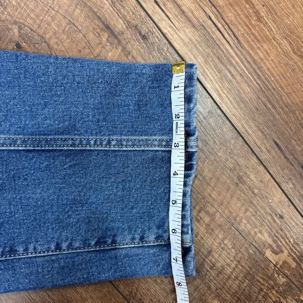 OLD NAVY High-Rise OG Loose Utility Jeans Blue Women's Size 2 Relaxed Boho - Image 10