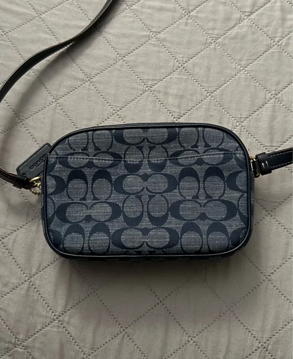 Coach Mini Jamie Camera Bag in Navy Blue - Image 2