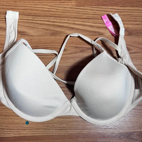 Pink Women's Beige Bra 36 B. Size undefined - Image 2