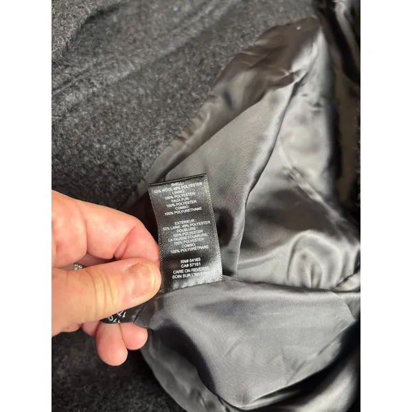 Kenneth Cole Womens Faux Fur Collar Jacket 2XL NWT - Image 8