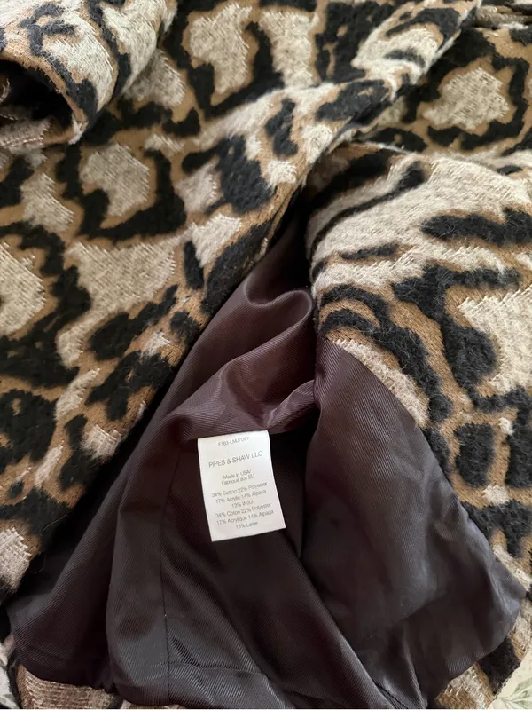Veronica Beard Alpaca Wool Blend Long Textured Coat Jacket - Image 11