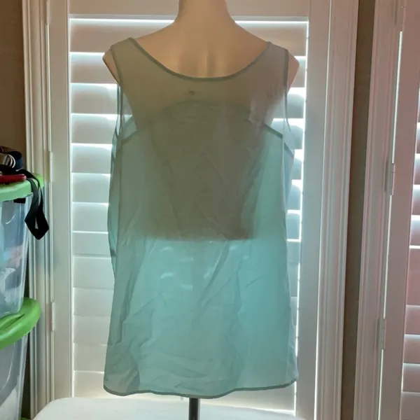 Cato Green Sleeveless Tank Top - Image 3
