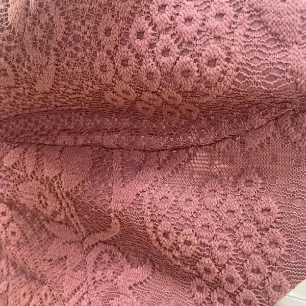 Altar'd State Women's Size M Medium Rose Mauve Fit &‎ Flare Dress W Lace Sequins - Image 3