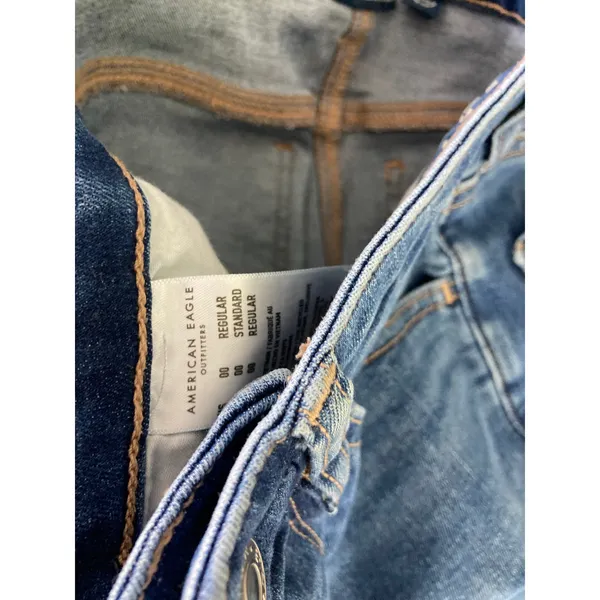 American Eagle Next Level Stretch High Rise Jegging Size 00R - Image 6
