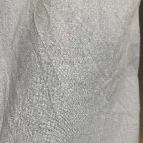 Vintage 90s Light Blue Beaded Embroidered Western‎ Button Down Long Sleeve Shirt - Image 5