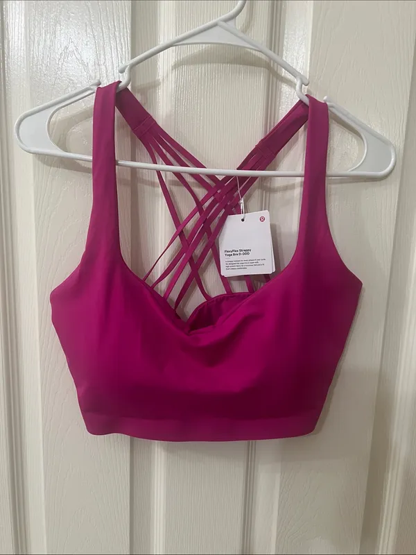 FlexyFlex Strappy Yoga Bra D-DDD - Image 4