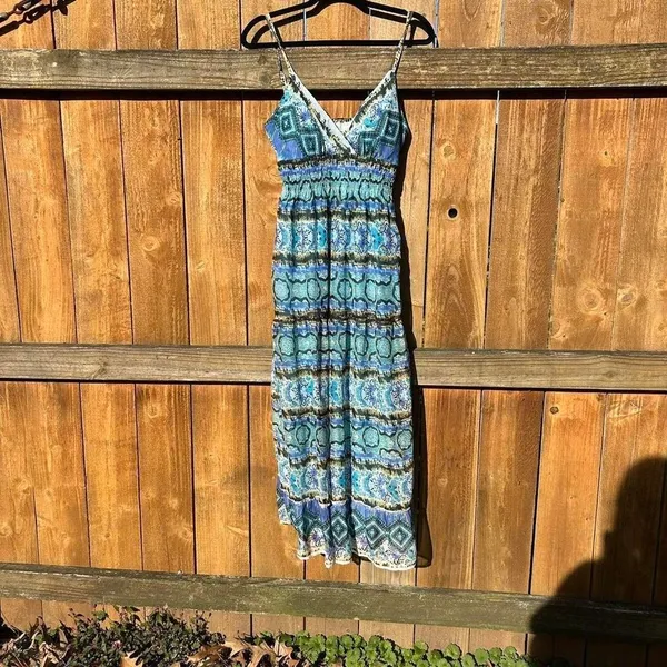 New glory y2k‎ whimsy sundress beach summer medium fairy date long - Image 2