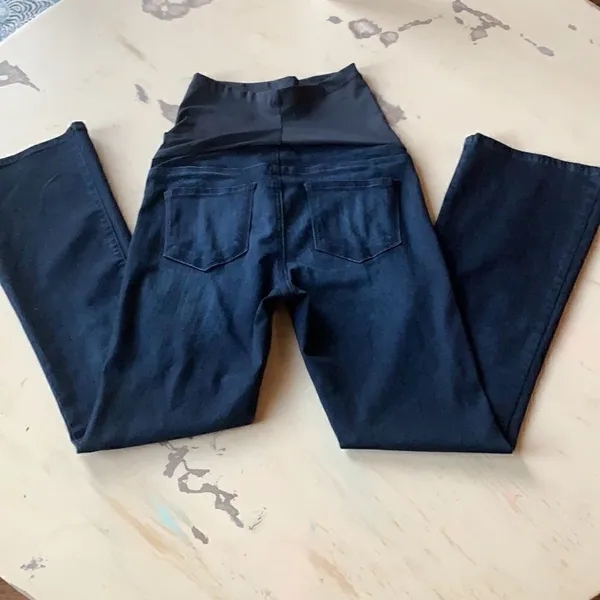 New. Just Black flare maternity jeans. 26P. NWOT - Image 2