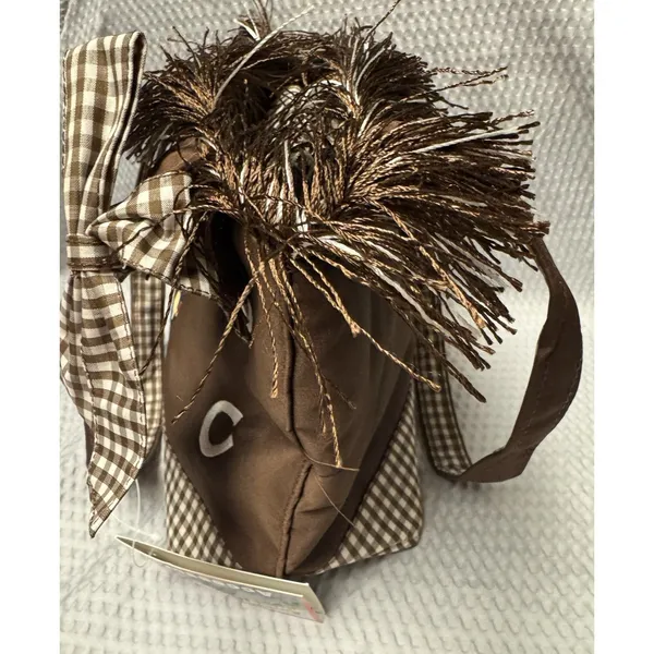 Abetta Accessories Western Fringe Tote Brown Gingham Cowboy Boot Floral‎ NWT Bag - Image 8