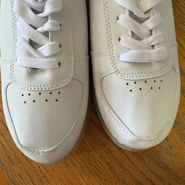 Lucita White PU LED Light‎ Up Sneakers LIGHT-001 Womens Size 9 USB NOT TESTED - Image 7