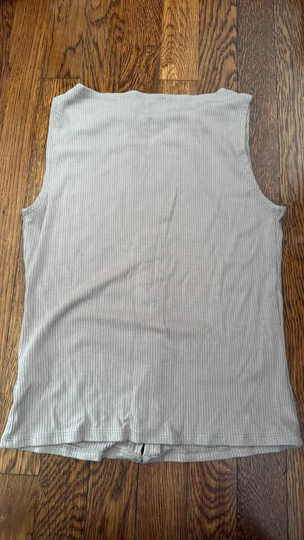 Pink Rose Button down Tank - Image 3