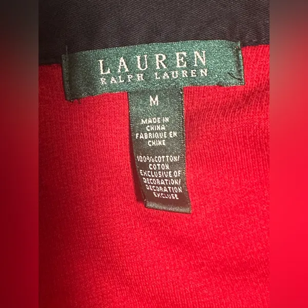 Lauren Ralph Lauren Women's Size M Metal Clasp Lightweight Cardigan Sweater Coat - Image 7