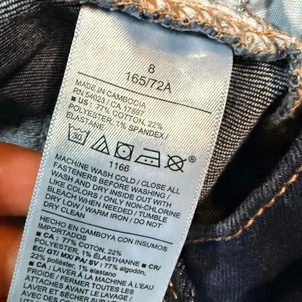 Old-navy Women's Navy and Blue Jeans - Image 5