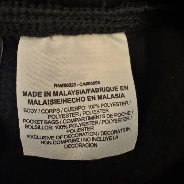 2082 | Nike Therma-FIT‎ Fleece Training Jogger Pants Black Womens M - Image 6