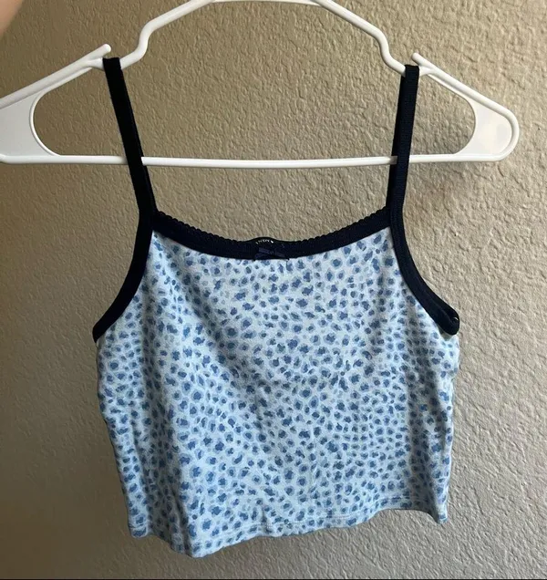 brandy melville blue cheetah tank - Image 2