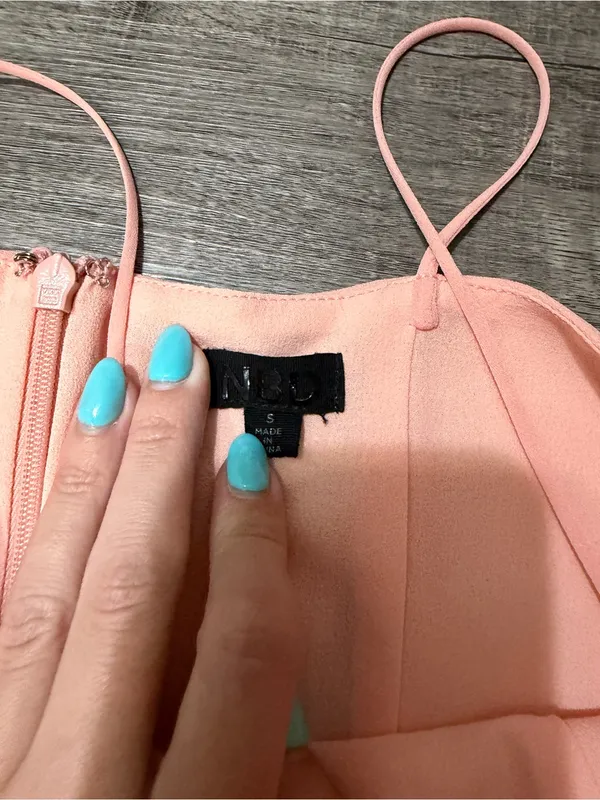 NBD Revolve Fox Mini Dress in Pastel Pink - Image 6