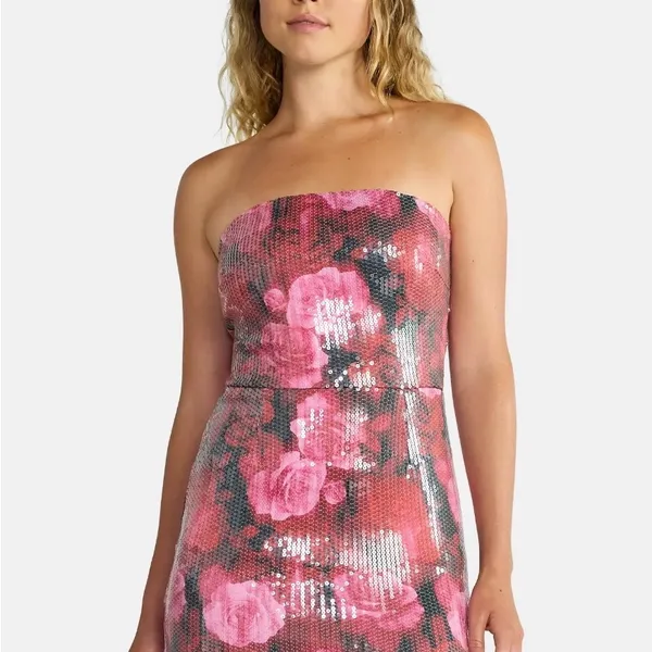 Madden NYC Women's Sequin Mini Tube Dress - Image 3