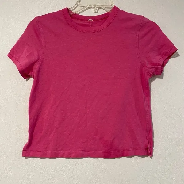 Lululemon Pink Athletic Tee Estimated Women’s Small Active Workout Top - Image 2