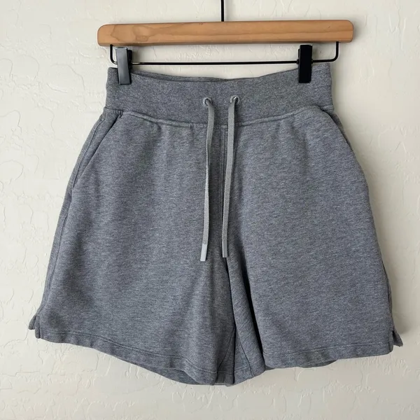 Lululemon All Yours High Rise Shorts grey 4 - Image 5
