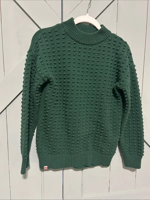 Lego Target collab Green Sweater Size XS - Image 3