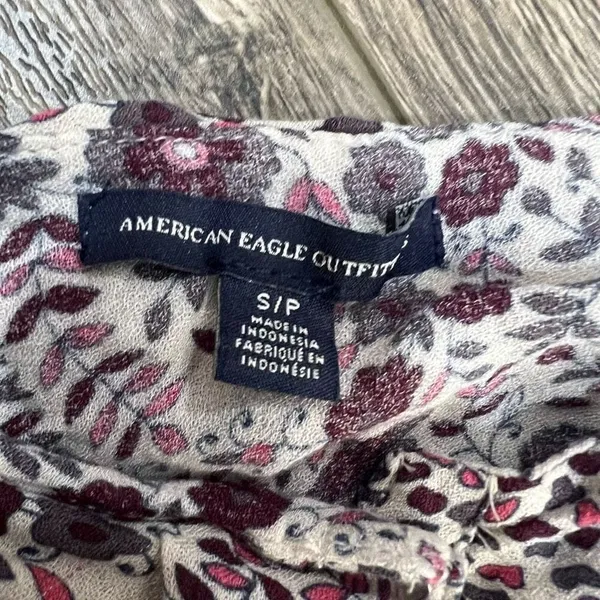 American Eagle Floral Tank - Image 3