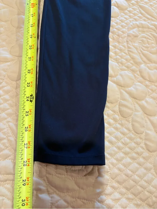 IUGA high-waisted navy leggings women’s L - Image 7
