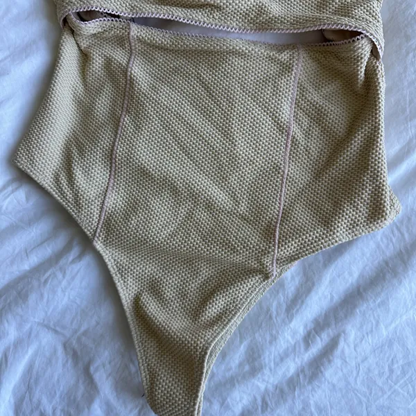 Frankie's Bikinis NWT Julianne Waffle Cheeky One Piece Swimsuit - Image 6