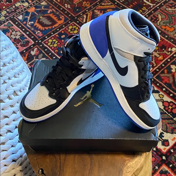 🆕 Nike Air Jordan 1 Royal Black Toe special edition - Image 5