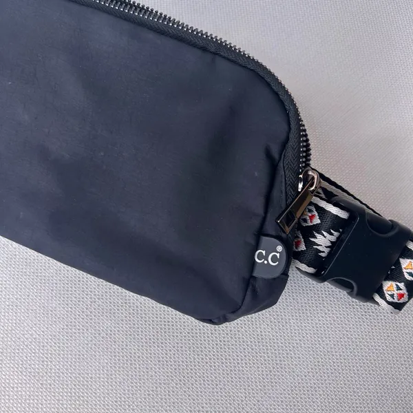 C.C. Rio Aztec Belt Bag in Black - Image 8