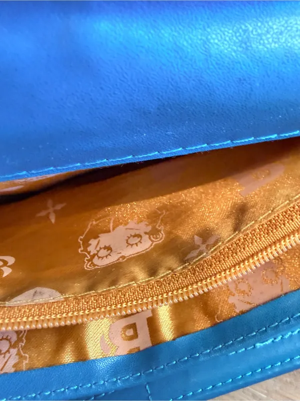 Betty Boop snap closure wallet bedazzled - Image 5