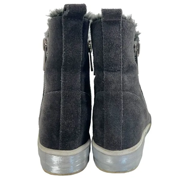Dolce Vita Zelma Zip High Top Sneaker Booties Gray Size 8 - Image 12