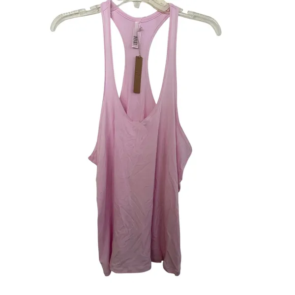 Skims sleep loose raceback tank top in Cherry blossom pink size Small NWT - Image 4