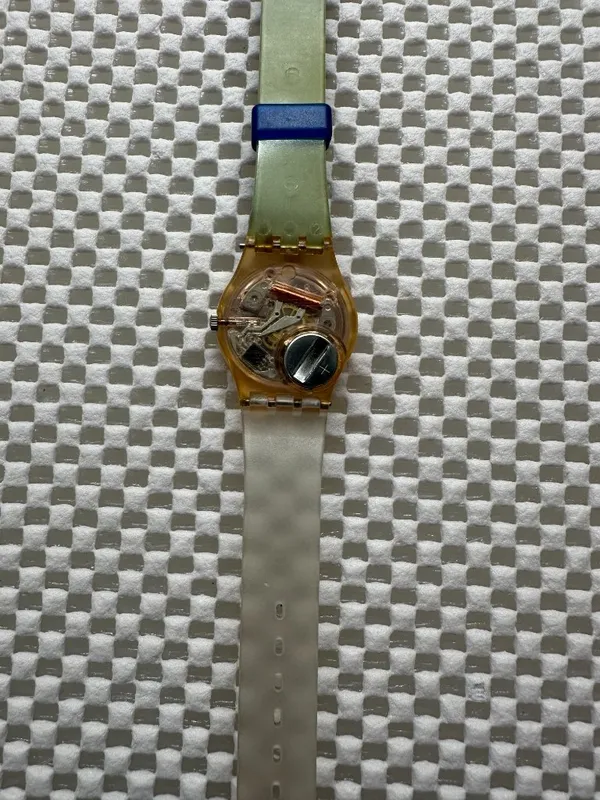 Swatch Watch Lady Polka LP109 Vintage 1991 - Image 5