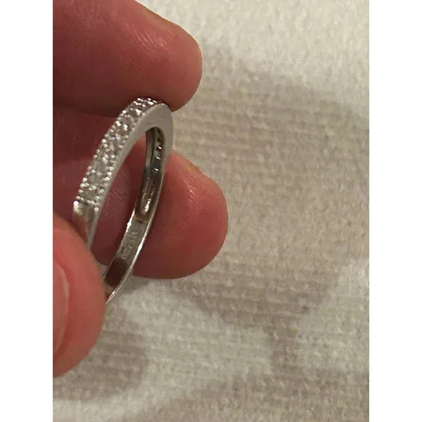 Ring band 925 sterling silver unique cute size 8 - Image 2