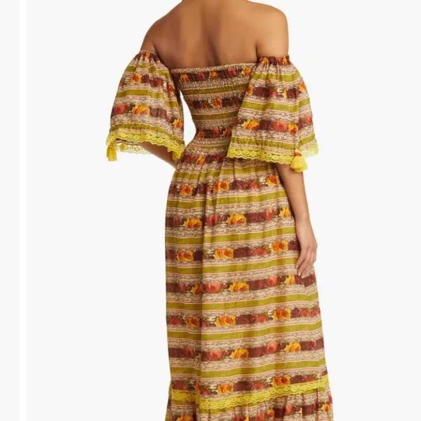 NWT Anthropology Barok‎ Paris Puff Sleeve Dress size Small $199 - Image 2