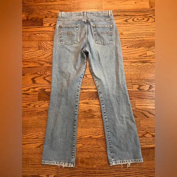 Oscar de la Renta Vintage Low Rise Bootcut Jeans 8P - Image 2