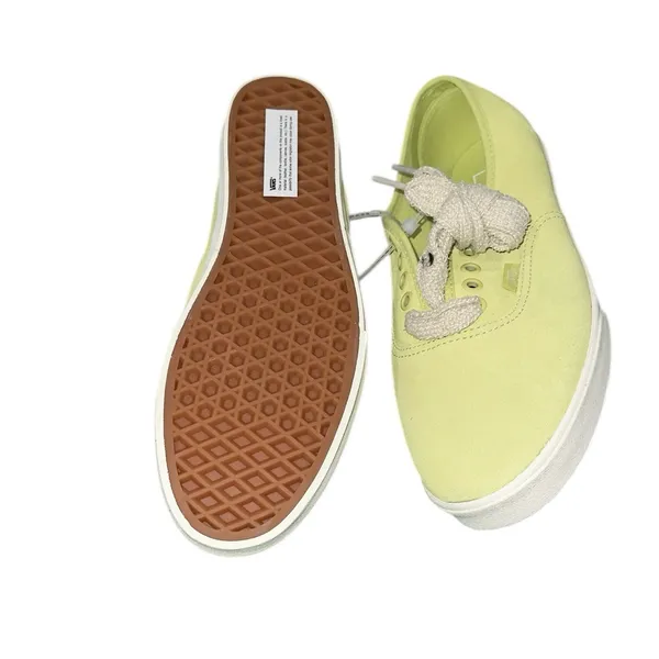 NEW VANS lowpro suede sneakers Lime Green SZ M 7.5 W 9 - Image 8