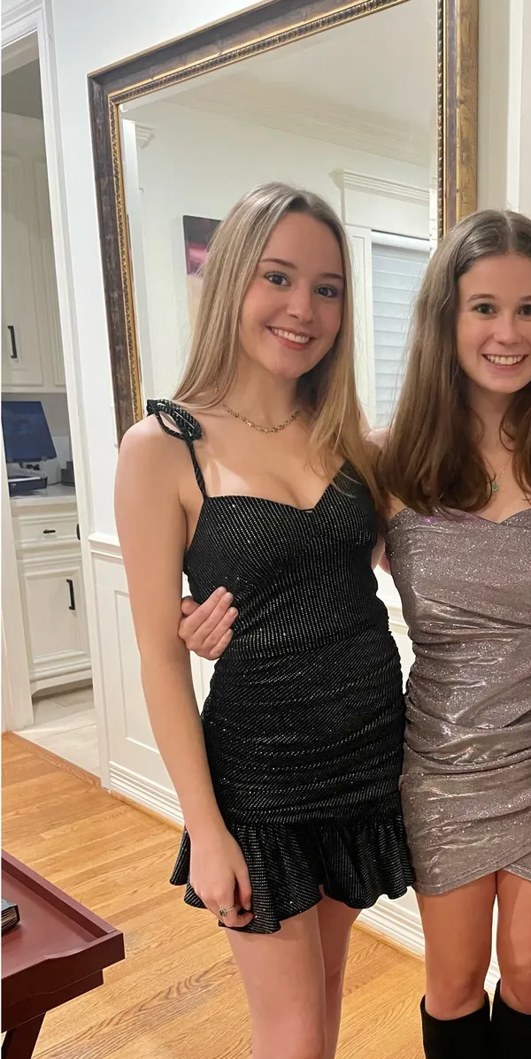 Black Sparkly NYE Set Size XS - Image 2