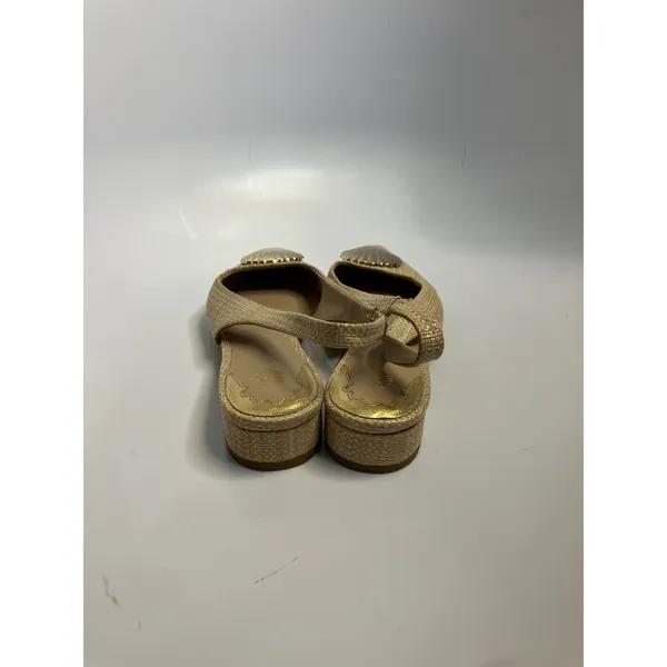 Jennifer Sumko Antonio Melani Slingback Flats Womens 6M Tan Excellent Shell - Image 4