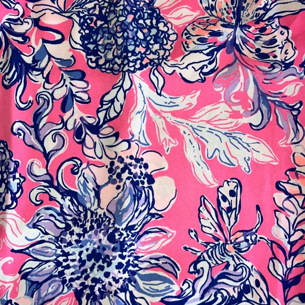 Lilly Pulitzer NWT Marla Romper Pink Tropics Sun Drenched Size 4 - Image 7