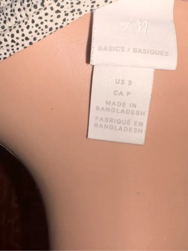 H&M Basic Blouse Small - Image 4