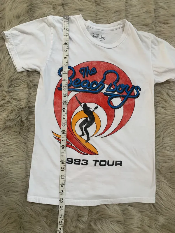 The Beach Boys T-Shirt White Size Small - Image 4
