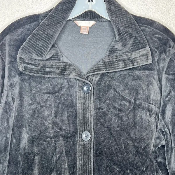 Vintage White‎ Stag Velour Jacket Size XL - Image 2