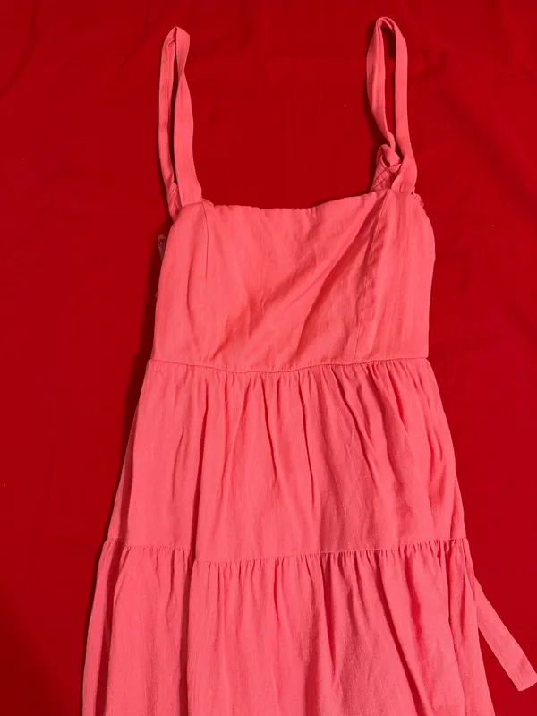 Francesca's pink open back dress!  - Image 2