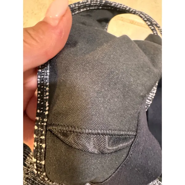 Lululemon Free To Be Serene Tank Top Black Ice Gray Strappy Back Size 8 - Image 6